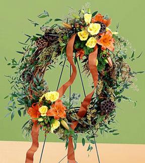 (image for) FLOURISHING GARDEN WREATH