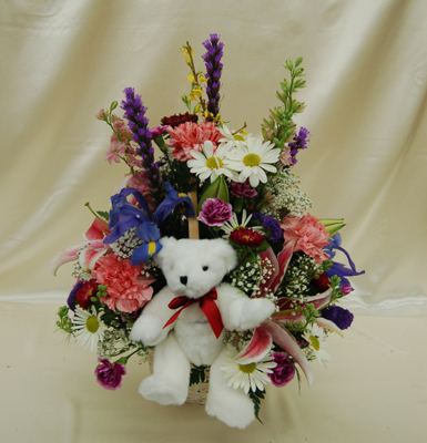 (image for) LOVE YOU “BEARY” MUCH BOUQUET - Click Image to Close