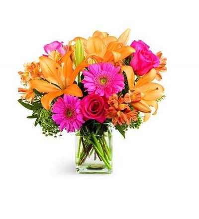 (image for) SUNSHINE SPLENDOR BOUQUET - Click Image to Close