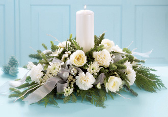 (image for) WHITE CHRISTMAS BOUQUET