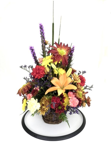 (image for) AUTUMN BASKET BOUQUET