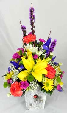 (image for) BIRD HOUSE BOUQUET - Click Image to Close
